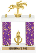 13 inch Two-Post Trophy