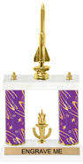 13 inch Two-Post Trophy