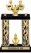 15 inch Two-Post Trophy