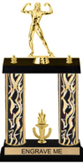 15 inch Two-Post Trophy