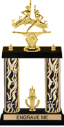15 inch Two-Post Trophy