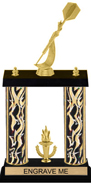 15 inch Two-Post Trophy