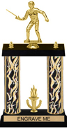 15 inch Two-Post Trophy