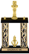 15 inch Two-Post Trophy