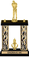 15 inch Two-Post Trophy