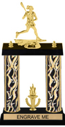 15 inch Two-Post Trophy