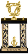 15 inch Two-Post Trophy