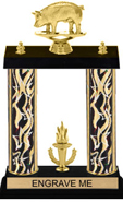 15 inch Two-Post Trophy