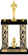 15 inch Two-Post Trophy