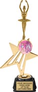 Star Fire Insert Trophy w/ Figurine