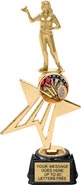 Star Fire Insert Trophy w/ Figurine