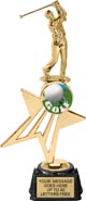 Star Fire Insert Trophy w/ Figurine