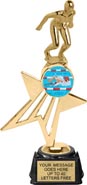 Star Fire Insert Trophy w/ Figurine