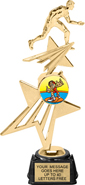 Star Fire Insert Trophy w/ Figurine