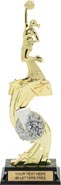 Cheer All-Star Sport Ball Riser Trophy [12 inch]