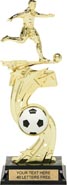 Soccer All-Star Sport Ball Riser Trophy [12 inch] Male