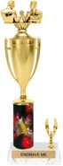 15 inch Trophy with Cup & 1 Trim