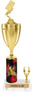 15 inch Trophy with Cup & 1 Trim