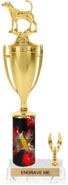 15 inch Trophy with Cup & 1 Trim