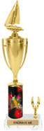 15 inch Trophy with Cup & 1 Trim