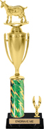 16 inch Trophy with Cup & 1 Trim