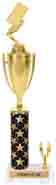 17 inch Trophy with Cup & 1 Trim