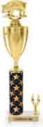 17 inch Trophy with Cup & 1 Trim