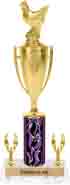 15 inch Trophy with Cup & 2 Trims
