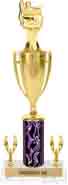 15 inch Trophy with Cup & 2 Trims