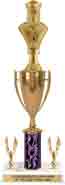 15 inch Trophy with Cup & 2 Trims