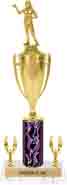 15 inch Trophy with Cup & 2 Trims