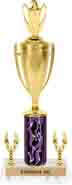 15 inch Trophy with Cup & 2 Trims