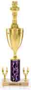 15 inch Trophy with Cup & 2 Trims