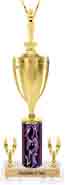 15 inch Trophy with Cup & 2 Trims