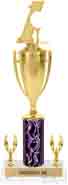 15 inch Trophy with Cup & 2 Trims