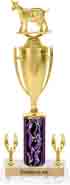 15 inch Trophy with Cup & 2 Trims