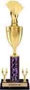15 inch Trophy with Cup & 2 Trims