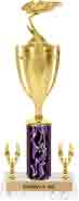15 inch Trophy with Cup & 2 Trims