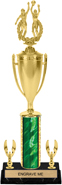 16 inch Trophy with Cup & 2 Trims