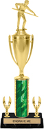 16 inch Trophy with Cup & 2 Trims