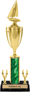 16 inch Trophy with Cup & 2 Trims