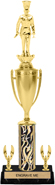 16 inch Trophy with Cup & 2 Trims