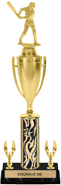 16 inch Trophy with Cup & 2 Trims