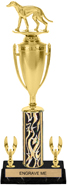 16 inch Trophy with Cup & 2 Trims
