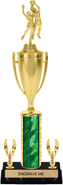 16 inch Trophy with Cup & 2 Trims