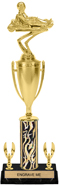 16 inch Trophy with Cup & 2 Trims