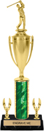 16 inch Trophy with Cup & 2 Trims