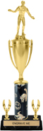 16 inch Trophy with Cup & 2 Trims