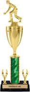 16 inch Trophy with Cup & 2 Trims