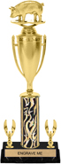 16 inch Trophy with Cup & 2 Trims